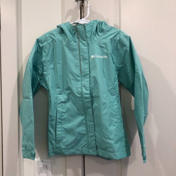 Columbia Girls' Arcadia Rain Jacket - Picture 1 of 8